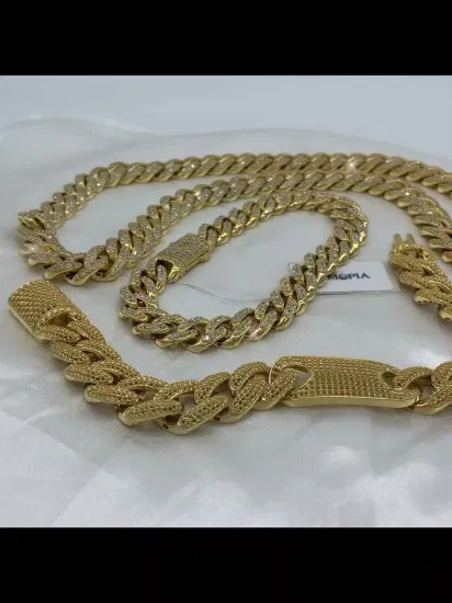2022 New Design Hip Hop Cuban Necklace with Cubic Zirconia Man′ S Jewelry/Joias  De Hip Hop/Joyerí a De Hip Hop/Cadena Cubana - China Silver Hip Hop Jewelry  and Gold Hip Hop Jewelry
